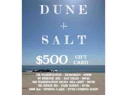 Dune and Salt - $500 Gift Card!