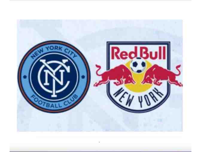 NYCFC versus Red Bulls match at Yankee Stadium on 9/17 (incl. CLUB ACCESS AND FOOD)
