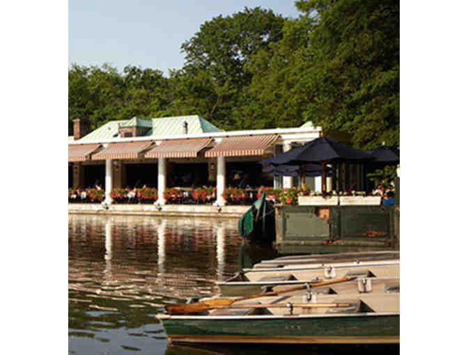 DINNER FOR 2 AT THE LOEB BOATHOUSE, CENTRAL PARK, NYC