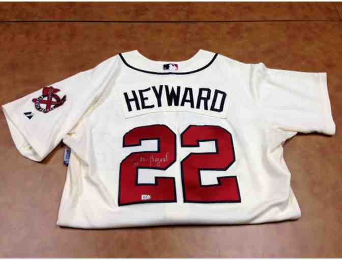 Atlanta Braves - Jason Heyward Autographed Jersey - Authenticated