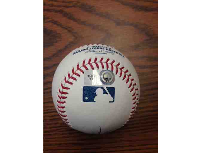 Atlanta Braves - Hall of Fame Baseball Autographed by Cox, Glavine, Maddux - Authenticated