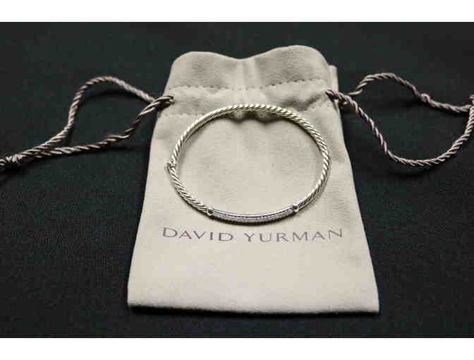 David Yurman Cable Bracelet with Diamonds