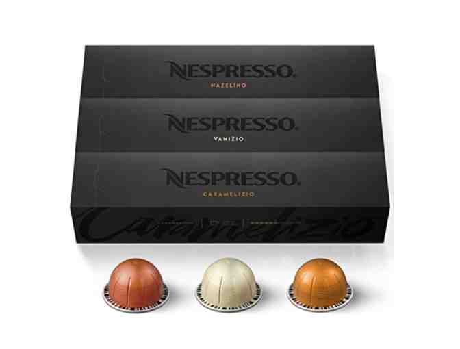 Nespresso Vertuo Espresso Machine + Aeroccino + Pods