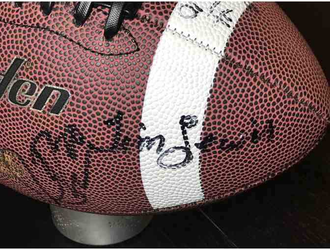 Football Hand-Signed by Soon-To-Be Hall of Famer Allen Rossum and others!