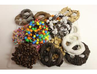 $30 Gift Certificate and a Basket of Chocolate Covered Pretzels from Chocolate Sensations