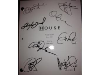 Signed Script and Memorabilia from House