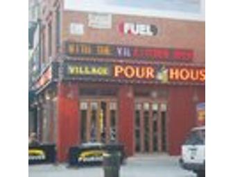 $50 gift certificate to the Village Pourhouse