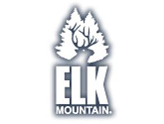 2 midweek ski tickets for Elk Mountain Ski Resort