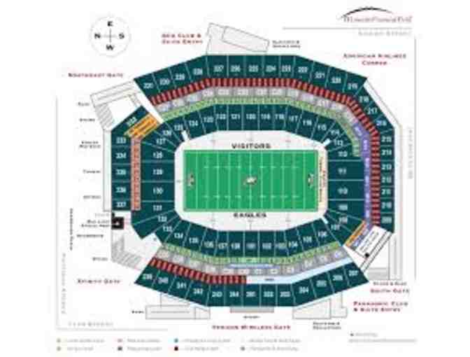 2 tickets: NY Giants vs. Philadelphia Eagles 2017 Season at Lincoln Financial Field