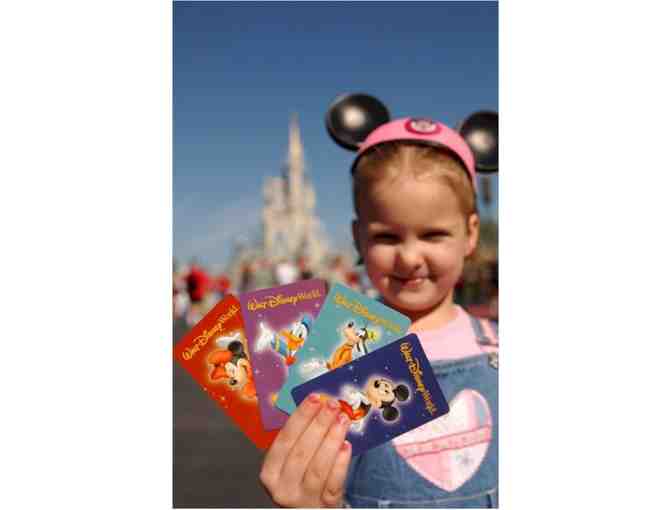 4 One Day Park-Hopper Passes to Walt Disney World in Florida