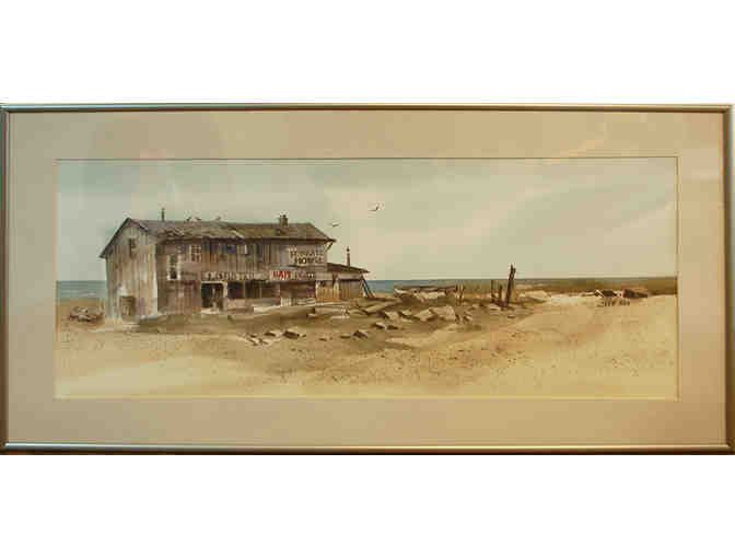 'For Sale' - Watercolor by Fred Leach