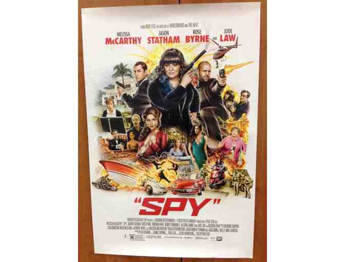 X-Men lithograph and Spy movie poster
