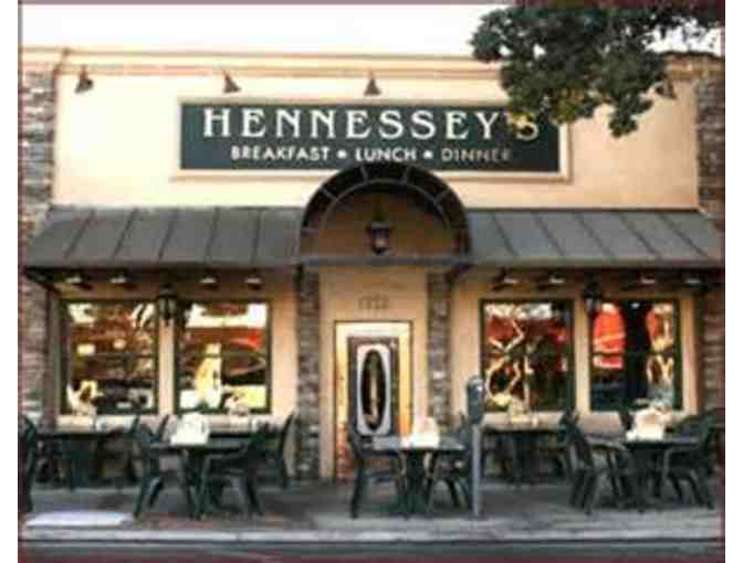 Hennessey's - $30 certificate
