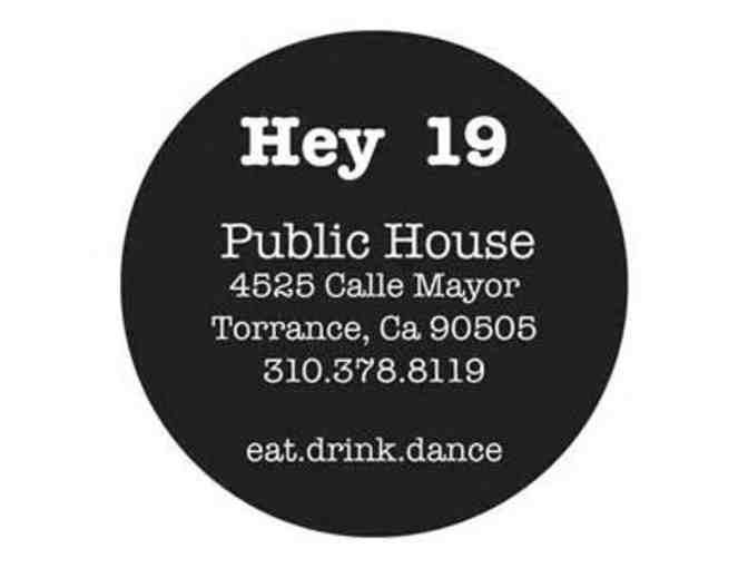 Hey 10 Public House - Dinner for 2