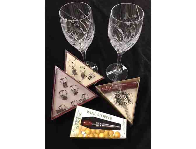 Crystal Wine Glasses & Accessories