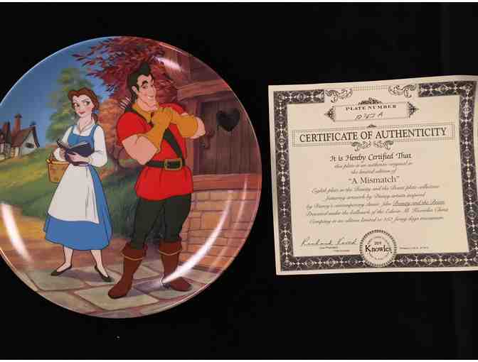 Beauty and the Beast Collectible Plates Set