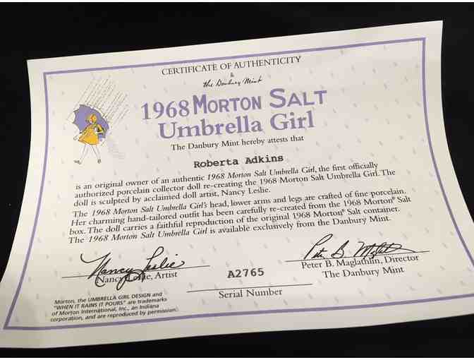 1968 Morton Salt Umbrella Girl