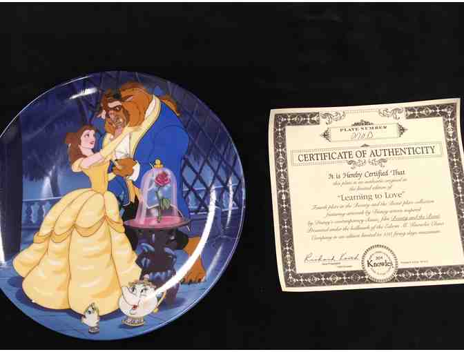 Beauty and the Beast Collectible Plates Set