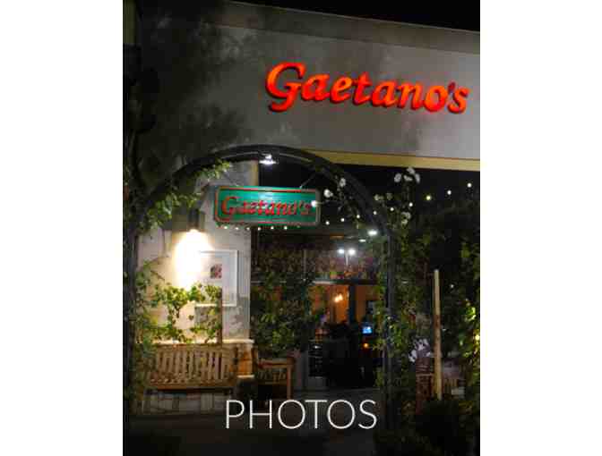 Gaetano's Restaurant - $50 certificate