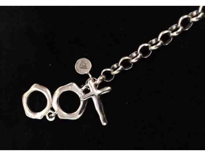 In Good Faith Sterling Silver Cross Bracelet