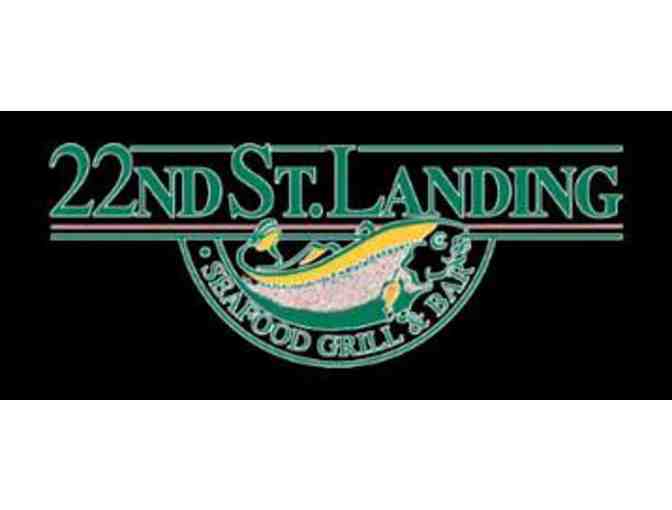 Sunday Brunch for Two at 22nd Street Landing