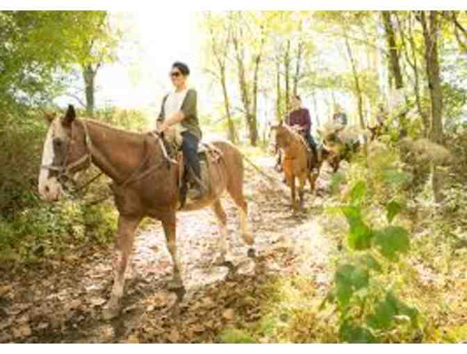 Horseback Ride for 2 + Wine/Cheese at Sunset