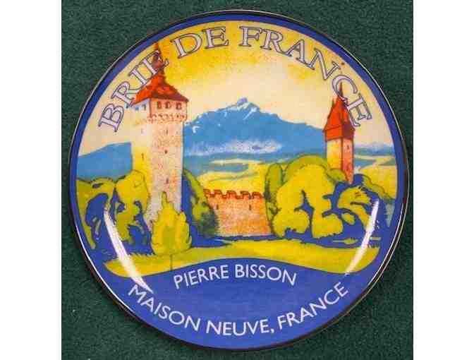 Porcelain Cheese Plates - set of 4