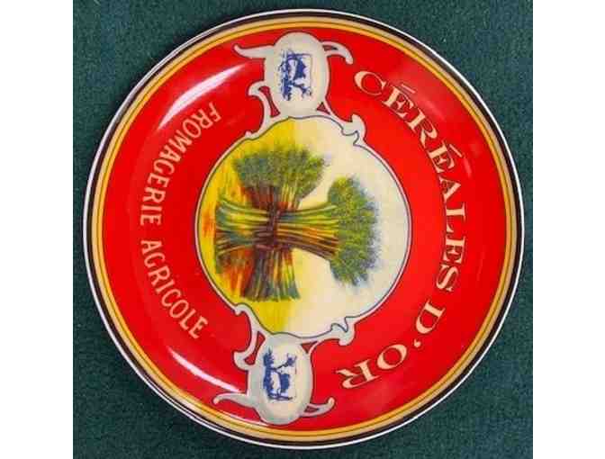 Porcelain Cheese Plates - set of 4