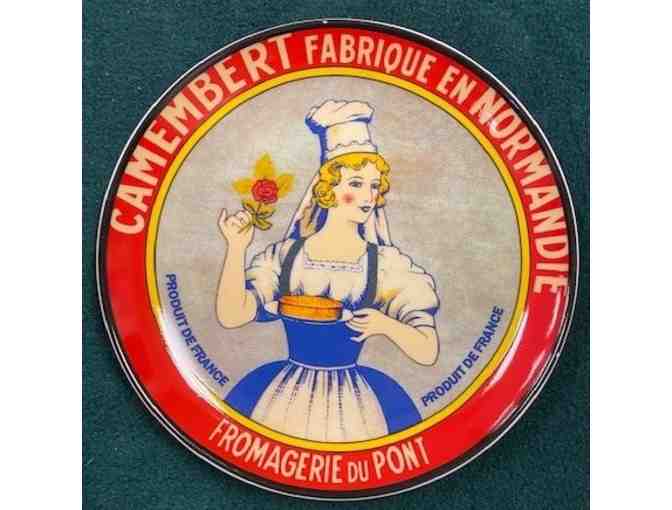 Porcelain Cheese Plates - set of 4