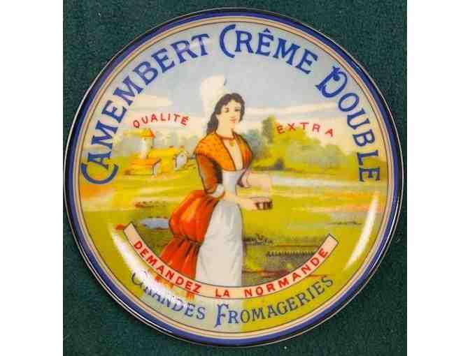 Porcelain Cheese Plates - set of 4