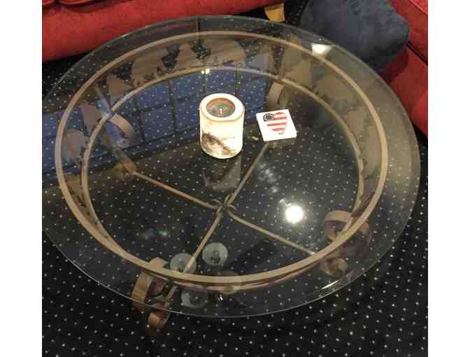 Custom Made Metal Furniture Piece