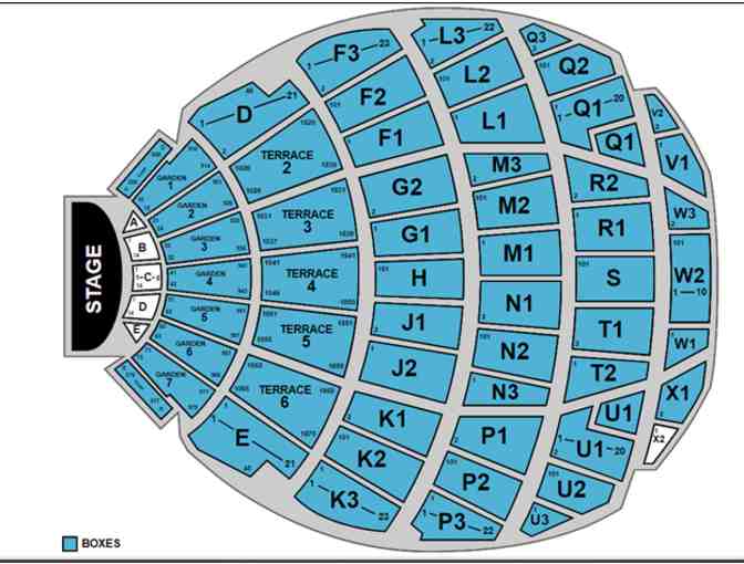 Boyz II Men - Hollywood Bowl Garden Box for 4