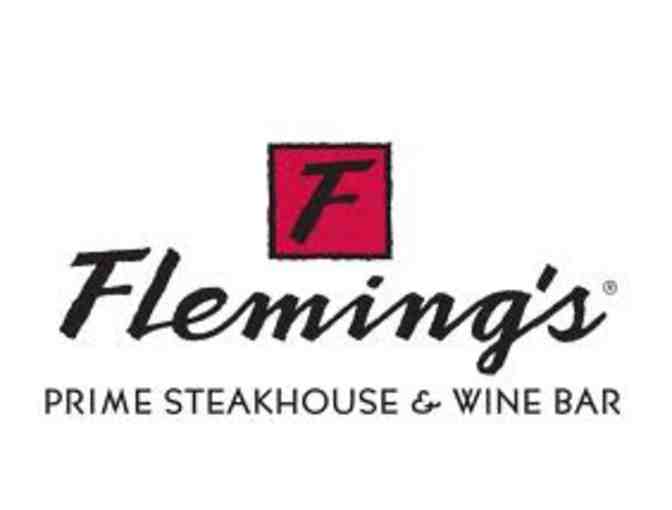 Fleming's Prime Steakhouse & Wine Bar: $100 in gift certificates