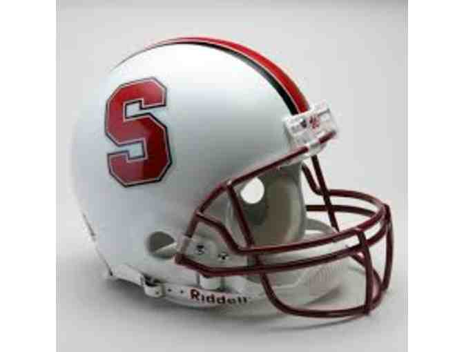 Stanford Football: Helmet signed by 2014 Stanford football team & head coach David Shaw