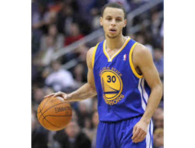 Golden State Warriors:   Steph Curry Autographed 'Sneaker' from the 2015 Season