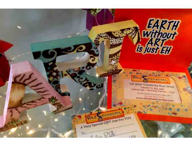 Wild Salamander 'Wild Little Art shop' - $50 Gift Certificate
