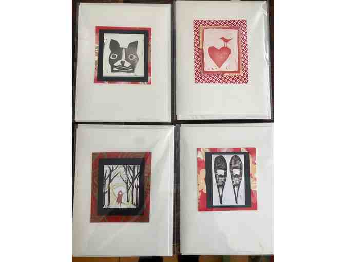 4 Handmade Cards By Anna Birch: Set Two