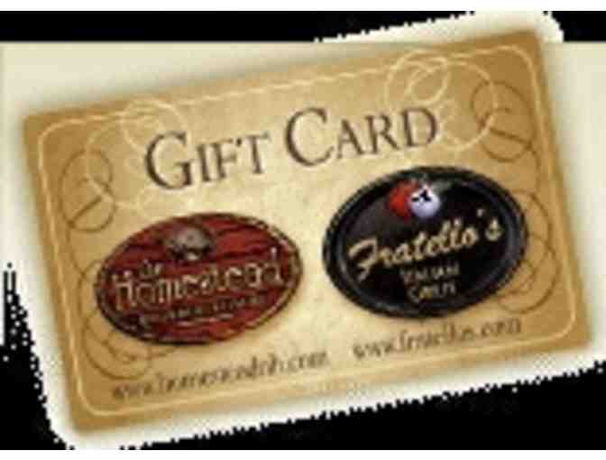 $25 Fratello's Gift Certificate (A)