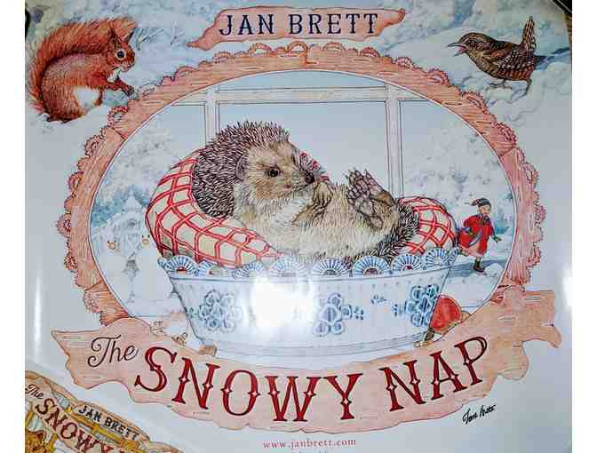 Autographed Poster Of THE TALE OF THE TIGER SLIPPERS By Jan Brett