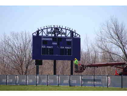 Kuzniewski Field Scoreboard Sign