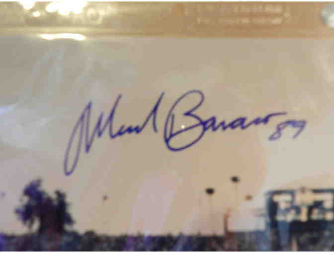 Autographed photo signed by Mark Bavaro