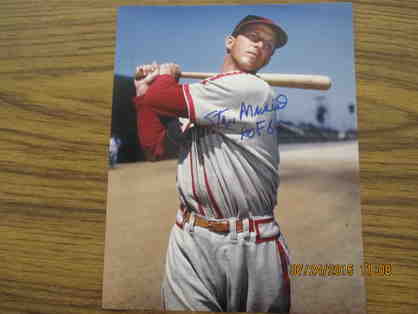 Autograph Photo of Stan Musial