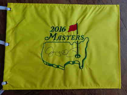 Rory McIlroy Signed Masters Flag