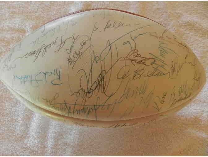 Autographed Football Jan Stenerud, Earl Bryant, Fred Arbanas, Jim Tyrer, Bobby Bell