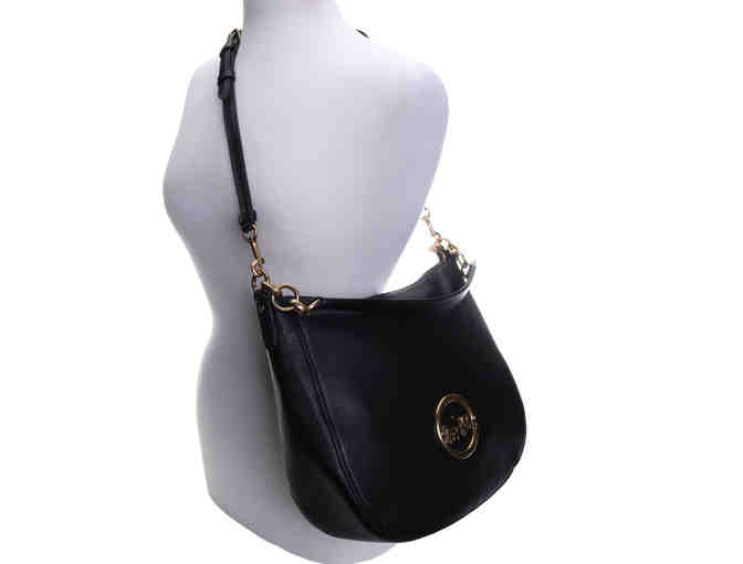 Coach Purse ELLE HOBO LIMITED EDITION BLACK OLD BRASS
