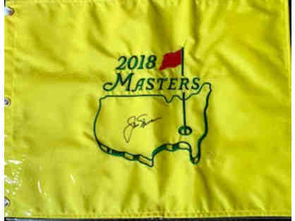 Jack Nicklaus Autographed Master Flag