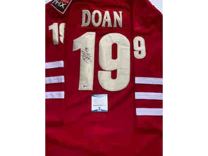 Autographed Hockey Jersey signed by shane Doan