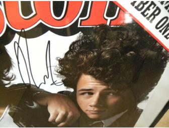 Autographed Jonas Brothers Poster