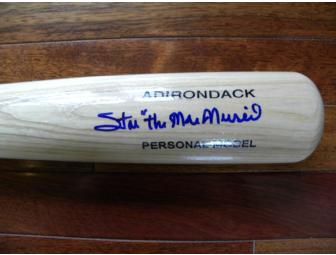 Autographed Baseball Bat by Hall Of Famer Stan Musial