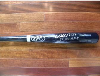 Autographed Willie McGee Baseball Bat